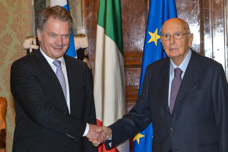  Working visit to Italy on 4-5 November 2014. Photo: Antonio Di Gennaro / Office of the President of Italy