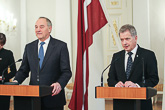  State visit of President of Latvia Andris Bērziņš on 28-29 January 2015. Copyright © Office of the President of the Republic  