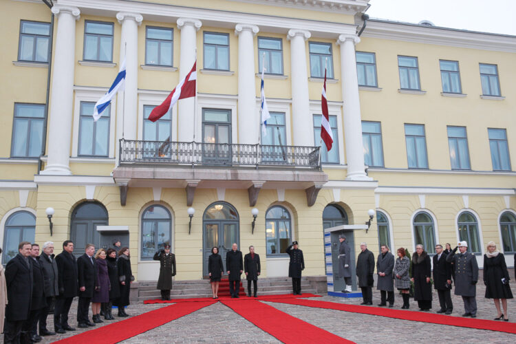  State visit of President of Latvia Andris Bērziņš on 28-29 January 2015. Copyright © Office of the President of the Republic  