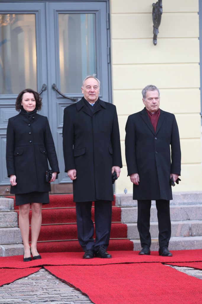  State visit of President of Latvia Andris Bērziņš on 28-29 January 2015. Copyright © Office of the President of the Republic  