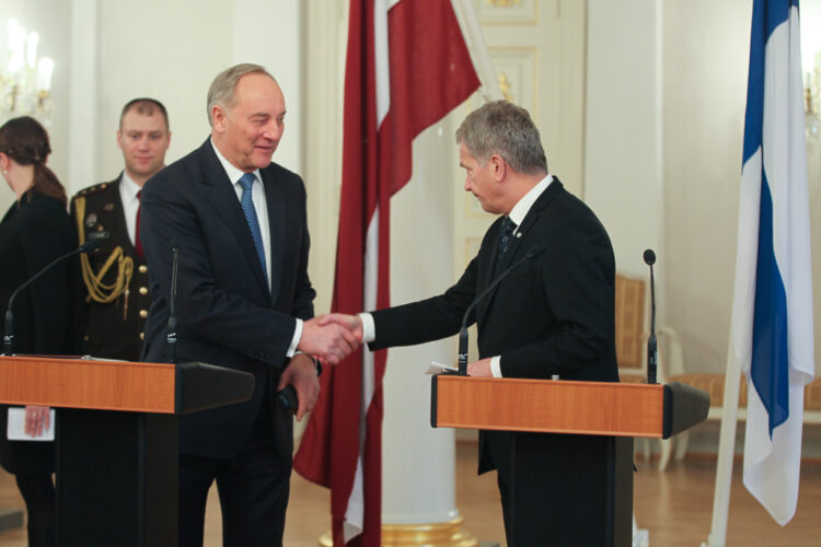  State visit of President of Latvia Andris Bērziņš on 28-29 January 2015. Copyright © Office of the President of the Republic  