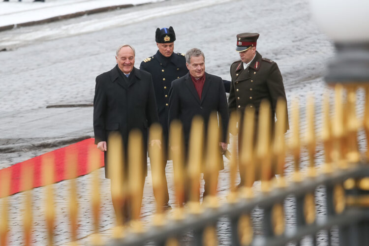  State visit of President of Latvia Andris Bērziņš on 28-29 January 2015. Copyright © Office of the President of the Republic  