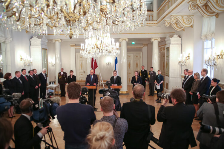  State visit of President of Latvia Andris Bērziņš on 28-29 January 2015. Copyright © Office of the President of the Republic  