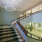 The entrance on Mariankatu has also been reworked. Staircase leading to the Atrium from the foyer of the Mariankatu entrance. Photo: Soile Tirilä / National Board of Antiquities 2014