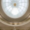 View from the Atrium to the upper balcony which displays portraits of Finnish presidents' spouses. . Photo: Soile Tirilä / National Board of Antiquities 2014