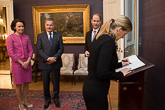 President of the Republic Sauli Niinistö and Mrs Jenni Haukio met Prince Edward, Earl of Wessex, and Sophie, Countess of Wessex, on Monday 2 February 2015 in the Presidential Palace. Copyright © Office of the President of the Republic 