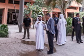 Presidentti Niinistö tutustui Masdar-ekokylään. Kuva: Tasavallan presidentin kanslia