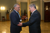 Evening reception at the Presidential Palace on 7 July 2015. Copyright © Office of the President of the Republic 