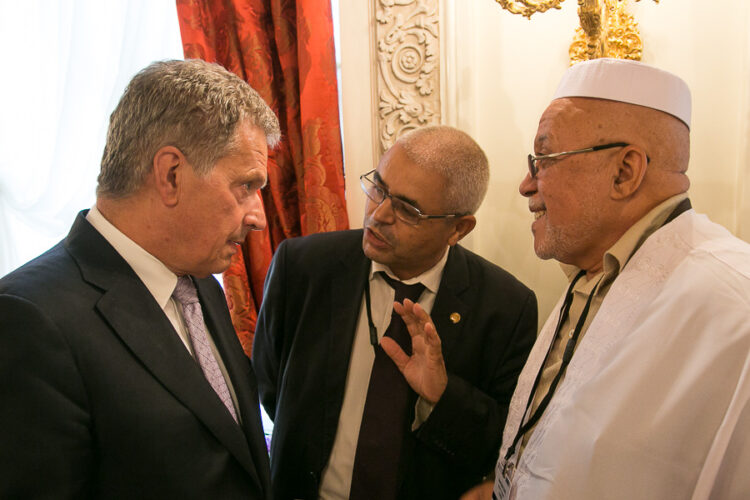 Evening reception at the Presidential Palace on 7 July 2015. Copyright © Office of the President of the Republic 