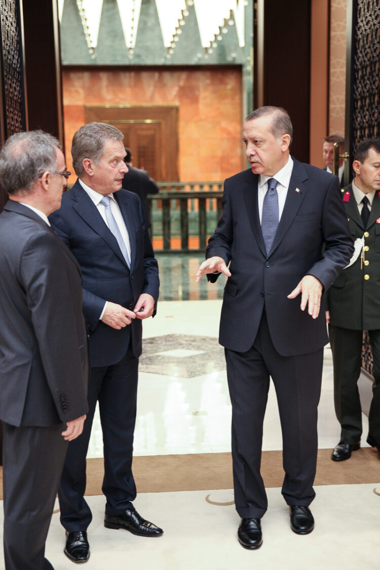  'Europe needs Turkey now more than ever,' said President Niinistö after the discussions with President Erdoğan. 