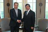  President Niinistö met the Turkish Prime Minister, Ahmet Davutoğlu, in Ankara on Tuesday 13 October. Copyright © Office of the President of the Republic of Finland 