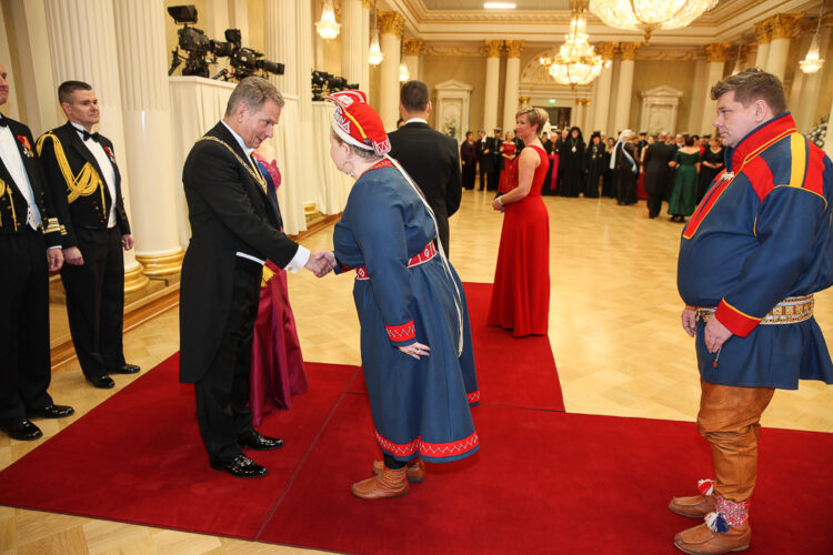 The President’s Independence Day Reception at the Presidential Palace on 6 December 2015. Copyright © Office of the President of the Republic of Finland