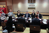  The first day of the visit ended with a dinner hosted by the city and prefecture of Kyoto and representatives of the business community. Copyright © Office of the President of the Republic of Finland