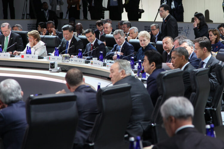 Representatives of around 50 countries and international organisations attended the summit. Photo: Office of the President of the Republic