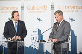 Diskussionerna  på Gullranda den 19-20 juni 2016. Foto: Republikens presidents kansli  