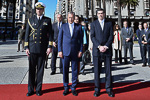  President Niinistö laid a wreath at the monument to José Artigas in Montevideo on 17 August 2016. Photo: Presidencia de la Republica - ROU