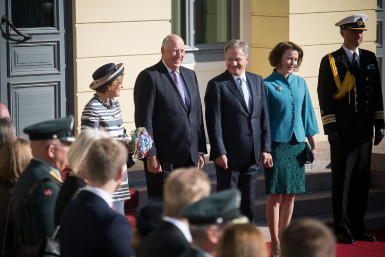 State visit of King Harald V of Norway and Queen Sonja on 5–8 September 2016. Photo: Matti Porre/Office of the President of the Republic of Finland