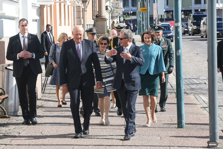 State visit of King Harald V of Norway and Queen Sonja on 5–8 September 2016. Photo: Juhani Kandell/Office of the President of the Republic of Finland