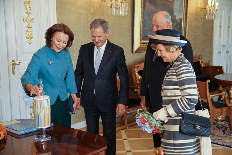 State visit of King Harald V of Norway and Queen Sonja on 5–8 September 2016. Photo: Juhani Kandell/Office of the President of the Republic of Finland