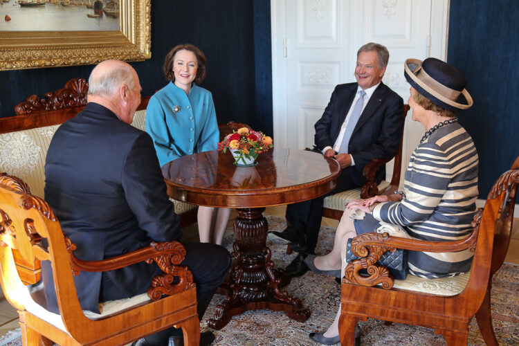 State visit of King Harald V of Norway and Queen Sonja on 5–8 September 2016. Photo: Juhani Kandell/Office of the President of the Republic of Finland