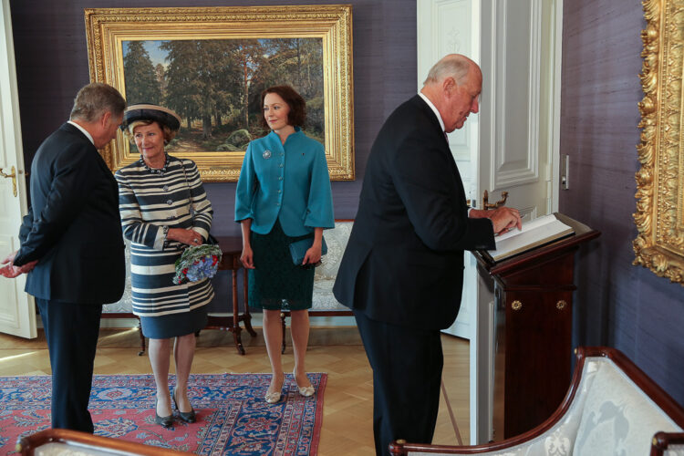 State visit of King Harald V of Norway and Queen Sonja on 5–8 September 2016. Photo: Juhani Kandell/Office of the President of the Republic of Finland