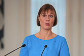 Besök av Estonias president Kersti Kaljulaid den 20 oktober 2015Foto: Juhani Kandell/Republikens presidents kansli