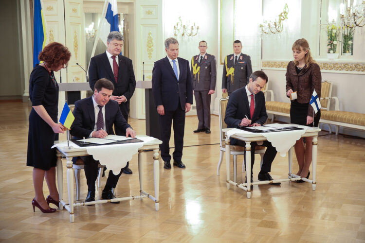  Official visit of President of Ukraine Petro Poroshenko on 24 January 2017. Photo: Juhani Kandell/Office of the President of the Republic of Finland  