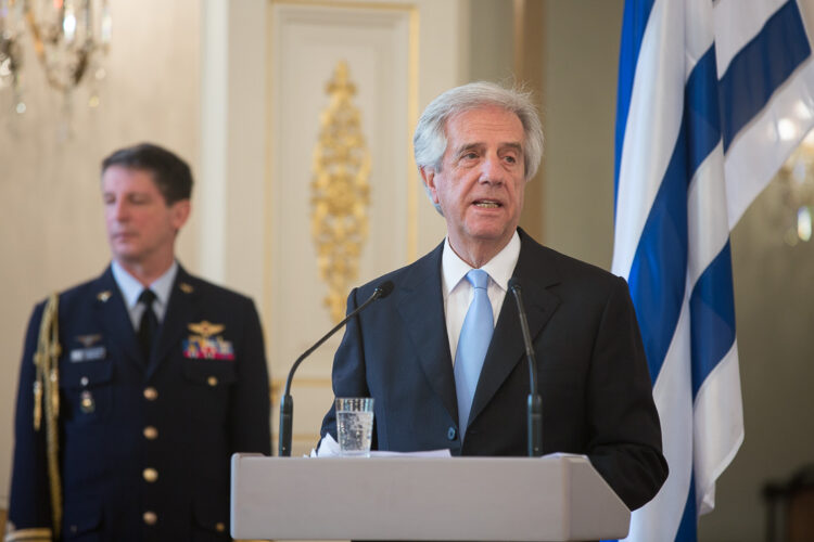  Besök av Uruguays president Tabaré Vázquez den 13–14 februari 2017. Foto: Juhani Kandell/Republikens presidents kansli