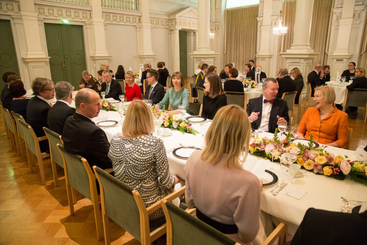 State visit of President of Estonia Kersti Kaljulaid on 7–8 March 2017. Photo: Juhani Kandell/Office of the President of the Republic of Finland 