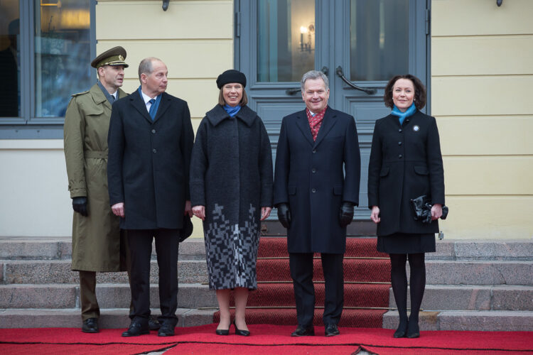 Viron presidentti Kersti Kaljulaidin valtiovierailu Suomeen 7.-8.3.2017. Kuva: Juhani Kandell/Tasavallan presidentin kanslia