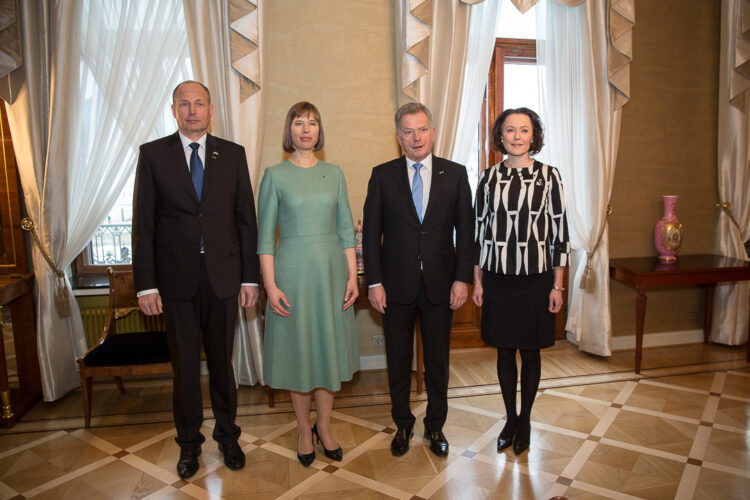 State visit of President of Estonia Kersti Kaljulaid on 7–8 March 2017. Photo: Juhani Kandell/Office of the President of the Republic of Finland 