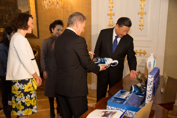 State visit of President of China Xi Jinping and Mrs Peng Liyuan to Finland on 4-6 April 2017. Photo: Juhani Kandell/Office of the President of the Republic of Finland 