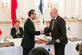 Statsbesök av Kinas president Xi Jinping och fru Peng Liyuan den 4-6 april 2017. Foto: Republikens presidents kansli 