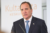  Presidentti Niinistön ja Ruotsin pääministeri Stefan Löfvenin tiedotustilaisuus Kultarannassa 19. kesäkuuta 2016. Kuva: Juhani Kandell/Tasavallan presidentin kanslia 