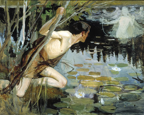 Edelfelt, Albert: Merenneito. Copyright © Kuvataiteen keskusarkisto