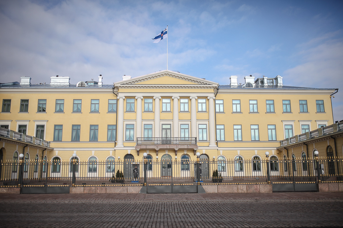 Drawings for the building, which was originally completed in 1820 as a merchant’s manor and designed by Pehr Granstedt, were  finalised by Carl Ludvig Engel. Photo: Matti Porre/Office of the President of the Republic of Finland 