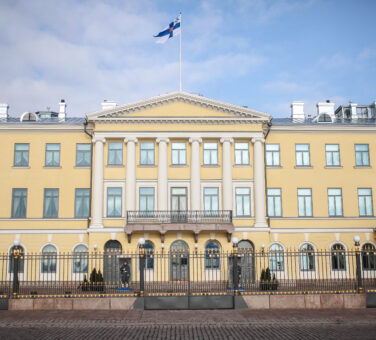 The Presidential Palace. Photo: Matti Porre/Office of the President of the Republic of Finland