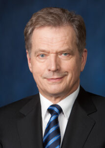 President of the Republic of Finland Sauli Niinistö