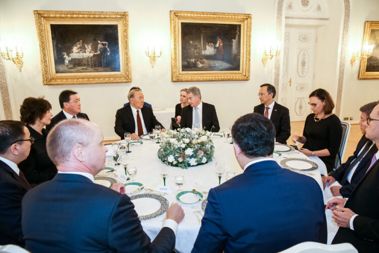 Officielt besök av Kazakstans president Nursultan Nazarbajev den 17. oktober 2018. Foto: Juhani Kandell/Republikens presidents kansli
