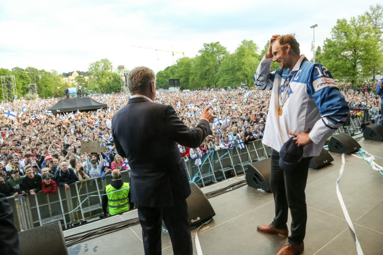 Leijonien kultajuhlat Kaisaniemessä 27.5.2019. Kuva: Matti Porre/Tasavallan presidentin kanslia