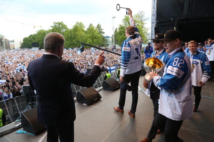 Leijonien kultajuhlat Kaisaniemessä 27.5.2019. Kuva: Matti Porre/Tasavallan presidentin kanslia