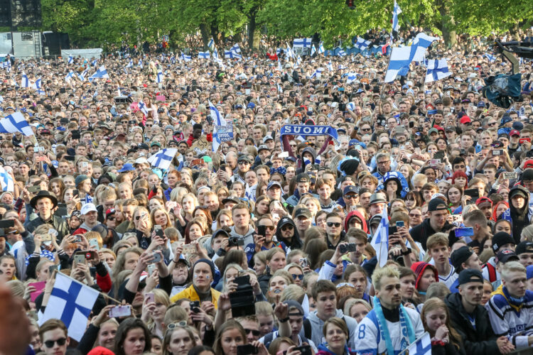 Leijonien kultajuhlat Kaisaniemessä 27.5.2019. Kuva: Matti Porre/Tasavallan presidentin kanslia