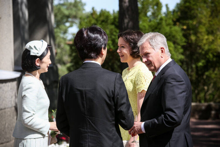 Their Imperial Highnesses Crown Prince Akishino and Crown Princess Kiko of Japan visited Finland on 2–5 July 2019. Photo: Matti Porre/Office of the President of the Republic of Finland