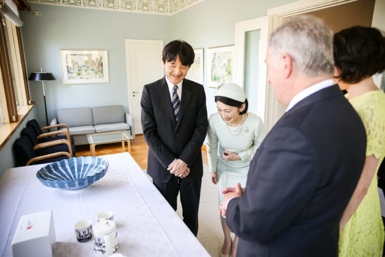 Their Imperial Highnesses Crown Prince Akishino and Crown Princess Kiko of Japan visited Finland on 2–5 July 2019. Photo: Matti Porre/Office of the President of the Republic of Finland