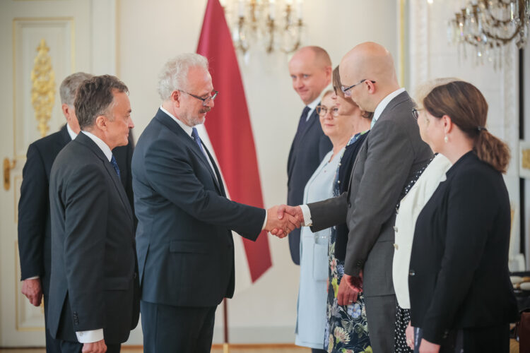 Working visit of President of Latvia Egils Levits on 28 August 2019. Photo: Juhani Kandell/Office of the President of the Republic of Finland