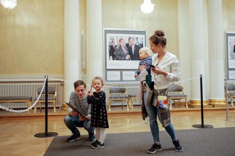 Open House at the Presidential Palace from 12 to 14 September 2019. Photo: Matti Porre/Office of the President of the Republic of Finland
