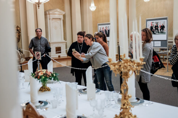 Presidentens slott hade öppet hus den 12–14 september 2019. Foto: Matti Porre/Republikens presidents kansli
