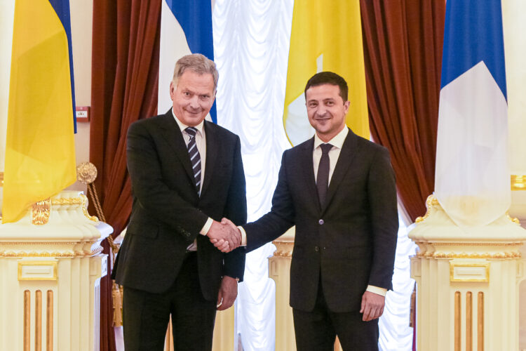 Official visit to Ukraine on 12–13 September 2019. Photo: Riikka Hietajärvi/Office of the President of the Republic of Finland