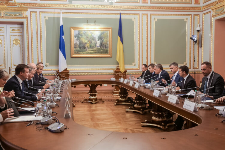 Official visit to Ukraine on 12–13 September 2019. Photo: Riikka Hietajärvi/Office of the President of the Republic of Finland