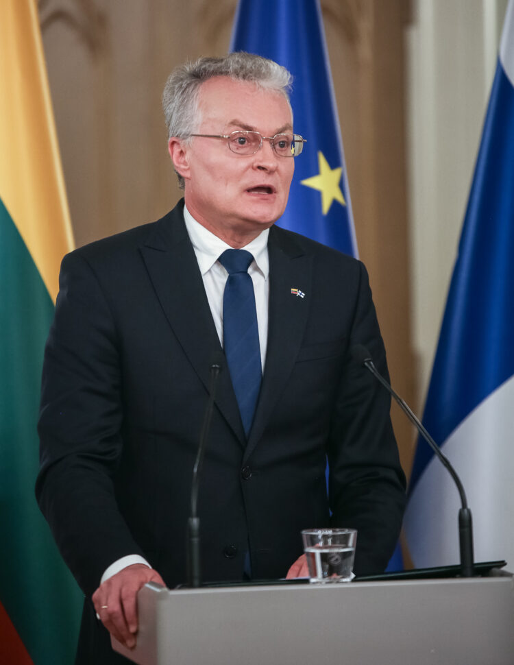Working visit of President of Lithuania Gitanas Nausėda on 5 November 2019. Photo: Juhani Kandell/Office of the President of the Republic of Finland
